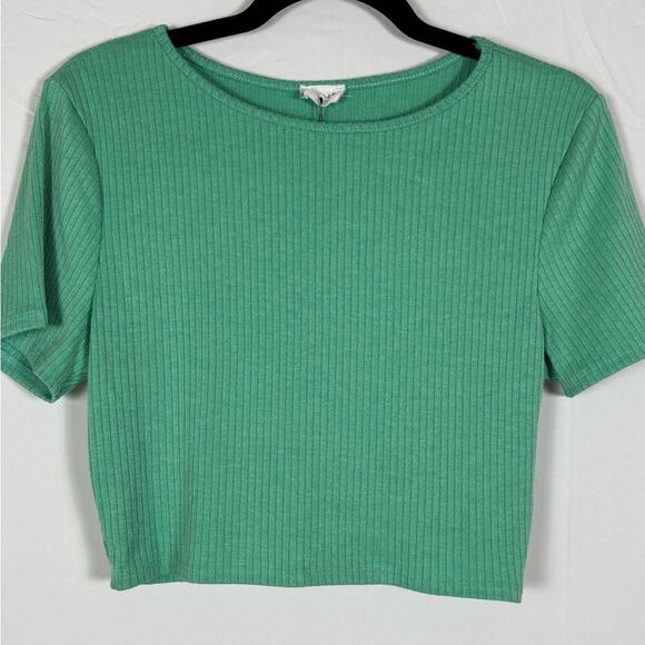 Le Lis- Set Crop Top and Maxi Skirt Green- L NWT - Picture 6 of 12